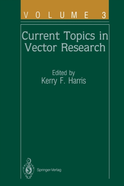 Current Topics in Vector Research : Volume 3, Paperback / softback Book