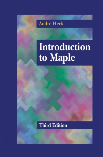 Introduction to Maple, PDF eBook