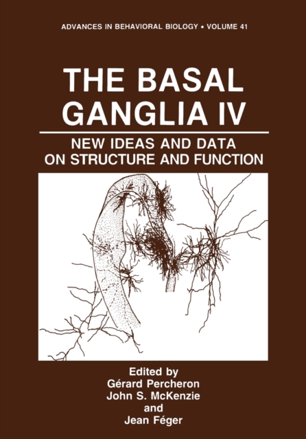 The Basal Ganglia IV : New Ideas and Data on Structure and Function, PDF eBook