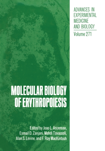 Molecular Biology of Erythropoiesis, PDF eBook