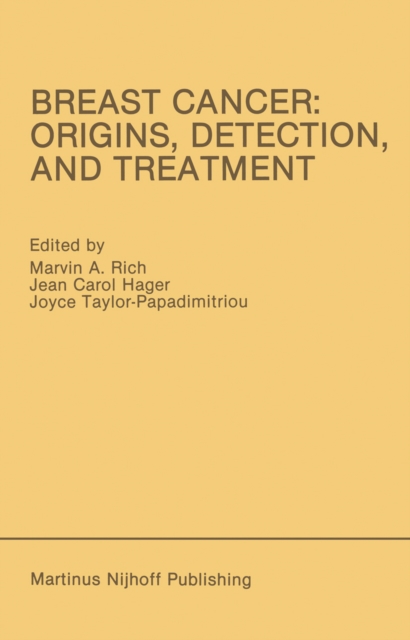 Breast Cancer: Origins, Detection, and Treatment : Proceedings of the International Breast Cancer Research Conference London, United Kingdom - March 24-28, 1985, PDF eBook
