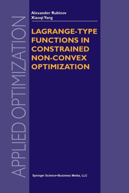 Lagrange-type Functions in Constrained Non-Convex Optimization, Paperback / softback Book