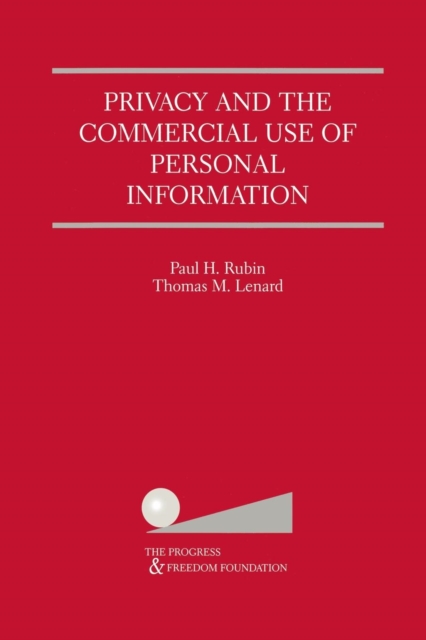 Privacy and the Commercial Use of Personal Information, Paperback / softback Book