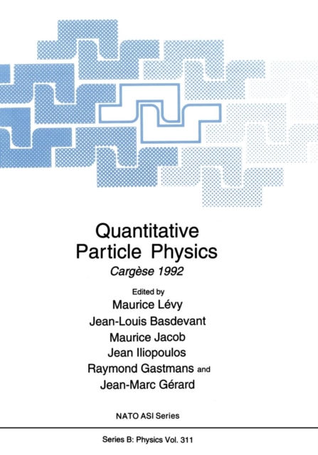 Quantitative Particle Physics : Cargese 1992, Paperback / softback Book