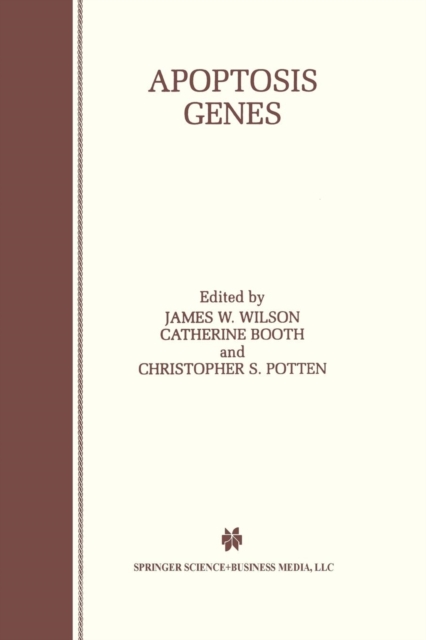 Apoptosis Genes, Paperback / softback Book