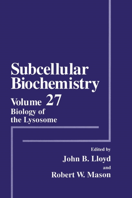 Biology of the Lysosome, Paperback / softback Book