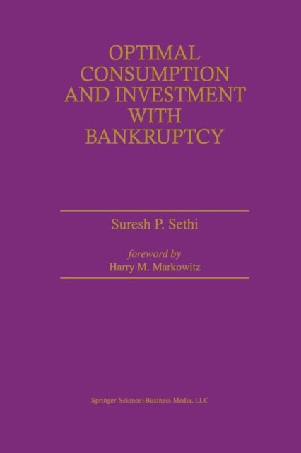 Optimal Consumption and Investment with Bankruptcy, Paperback / softback Book