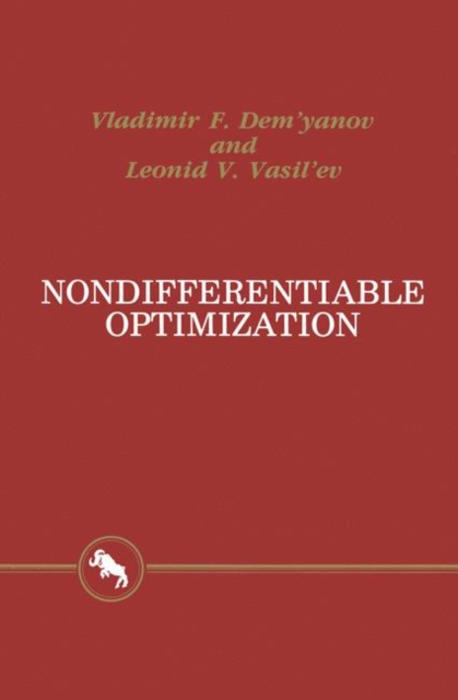 Nondifferentiable Optimization, Paperback / softback Book