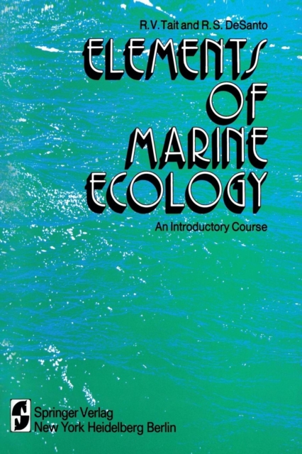 Elements of Marine Ecology : An Introductory Course, Paperback / softback Book