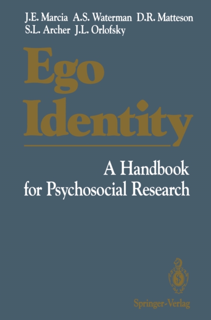 Ego Identity : A Handbook for Psychosocial Research, PDF eBook