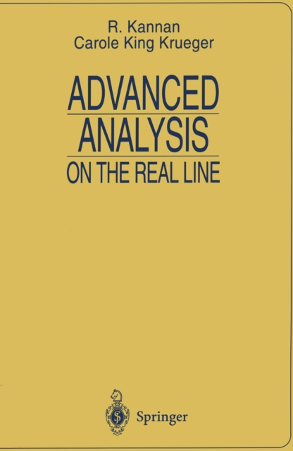 Advanced Analysis : on the Real Line, PDF eBook