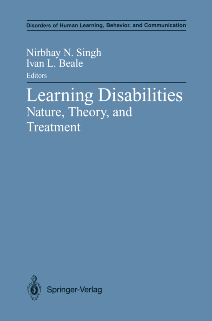 Learning Disabilities : Nature, Theory, and Treatment, PDF eBook