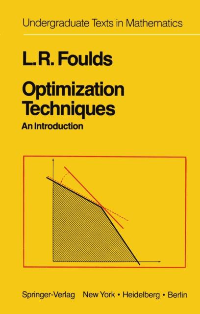 Optimization Techniques : An Introduction, PDF eBook