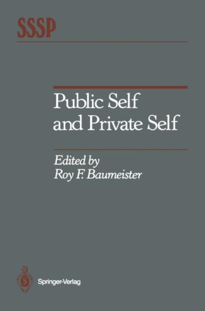 Public Self and Private Self, Paperback / softback Book