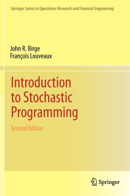 Introduction to Stochastic Programming, Hardback Book
