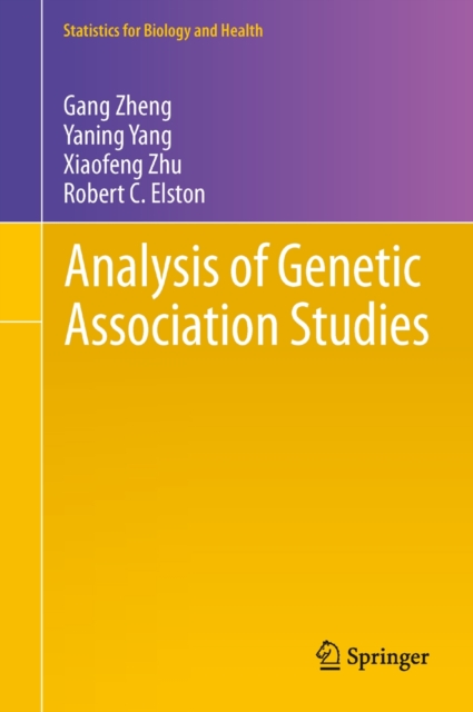 Analysis of Genetic Association Studies, Hardback Book
