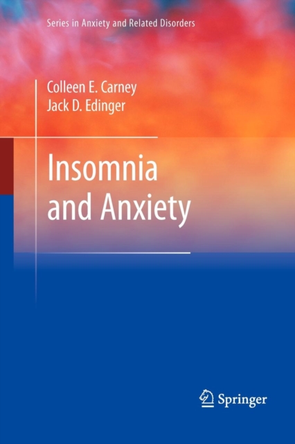 Insomnia and Anxiety, Paperback / softback Book