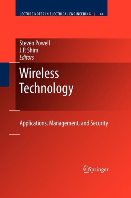 Wireless Technology : Applications, Management, and Security, Paperback / softback Book