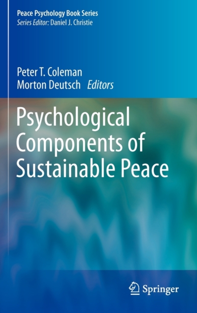 Psychological Components of Sustainable Peace, Hardback Book
