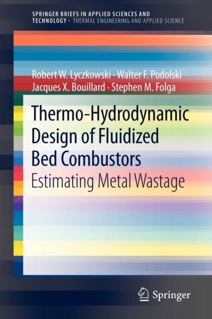Thermo-Hydrodynamic Design of Fluidized Bed Combustors : Estimating Metal Wastage, Paperback / softback Book
