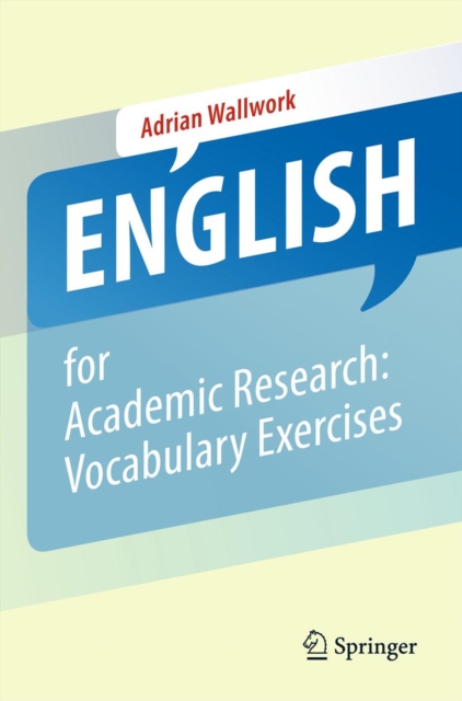 English for Academic Research: Vocabulary Exercises, PDF eBook
