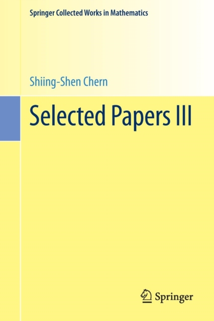 Selected Papers III, Paperback / softback Book