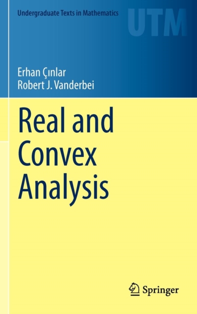 Real and Convex Analysis, Hardback Book