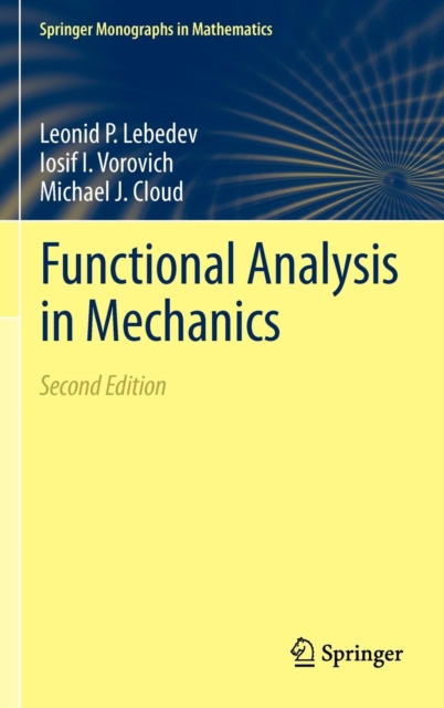 Functional Analysis in Mechanics, Hardback Book