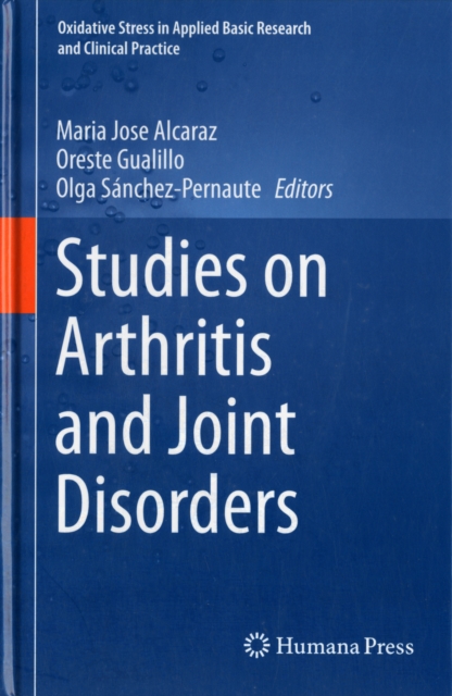 Studies on Arthritis and Joint Disorders, Hardback Book
