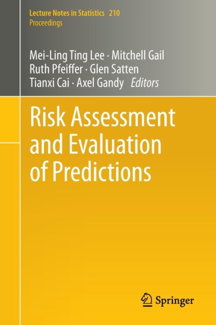 Risk Assessment and Evaluation of Predictions, Paperback / softback Book