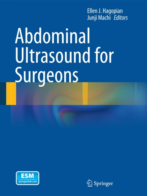 Abdominal Ultrasound for Surgeons, Hardback Book