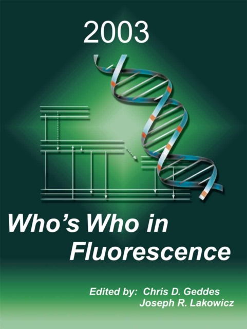 Who's Who in Fluorescence 2003, PDF eBook
