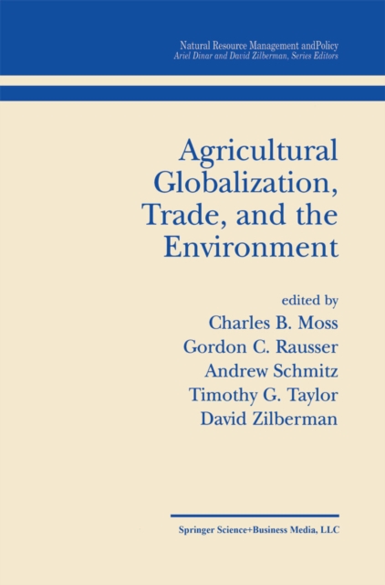 Agricultural Globalization Trade and the Environment, PDF eBook