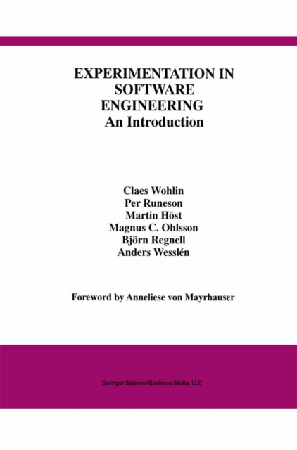 Experimentation in Software Engineering : An Introduction, PDF eBook