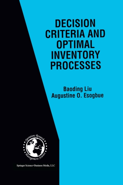 Decision Criteria and Optimal Inventory Processes, PDF eBook
