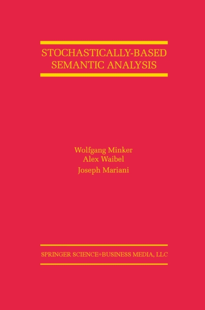 Stochastically-Based Semantic Analysis, PDF eBook
