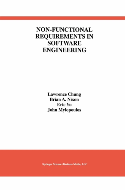 Non-Functional Requirements in Software Engineering, PDF eBook