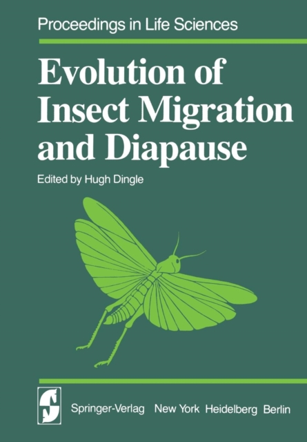 Evolution of Insect Migration and Diapause, Paperback / softback Book