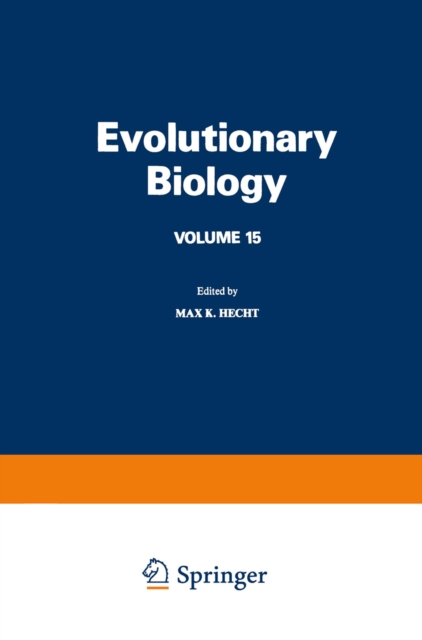Evolutionary Biology : Volume 15, PDF eBook
