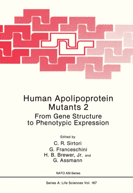 Human Apolipoprotein Mutants 2 : From Gene Structure to Phenotypic Expression, PDF eBook