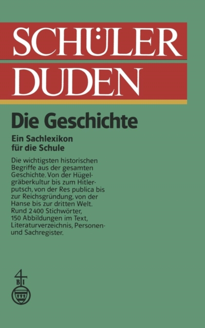 Schuler Duden : Die Geschichte, Paperback / softback Book