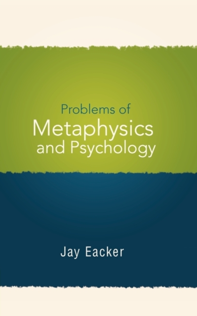 Problems of Metaphysics and Psychology, Paperback / softback Book