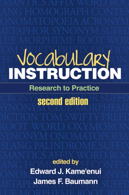 Vocabulary Instruction : Research to Practice, PDF eBook