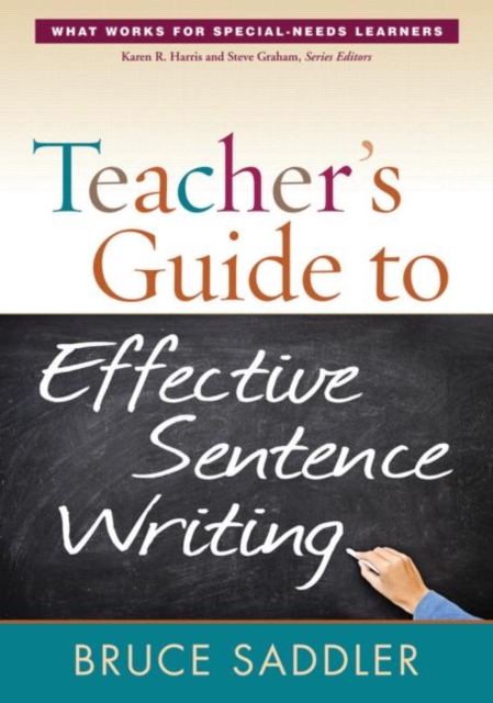 Teacher's Guide to Effective Sentence Writing, Paperback / softback Book