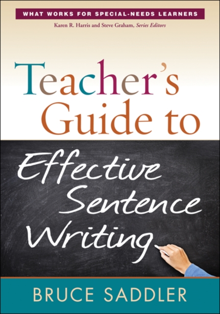 Teacher's Guide to Effective Sentence Writing, PDF eBook