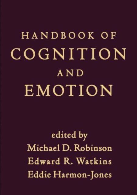 Handbook of Cognition and Emotion, Hardback Book