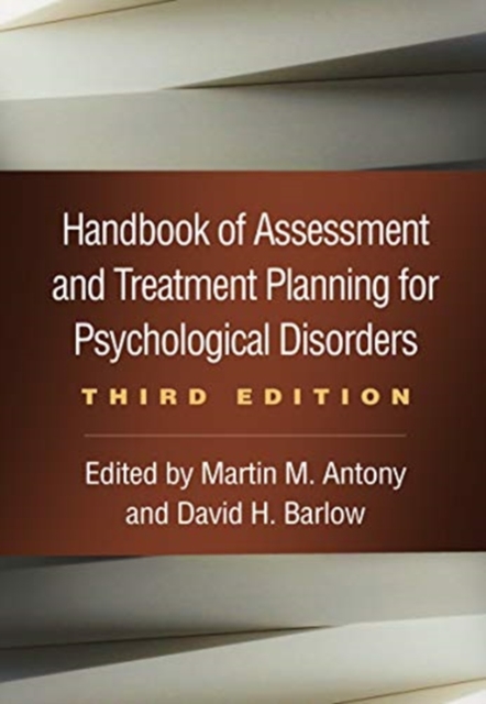Handbook of Assessment and Treatment Planning for Psychological Disorders, Third Edition, Hardback Book