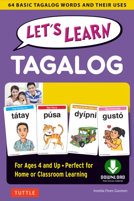 Let's Learn Tagalog Ebook : 64 Basic Tagalog Words and Their Uses-For Children Ages 4 and Up (Downloadable Audio Included), EPUB eBook