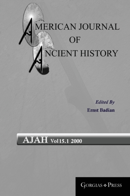 American Journal of Ancient History (Vol 15.1), Paperback / softback Book