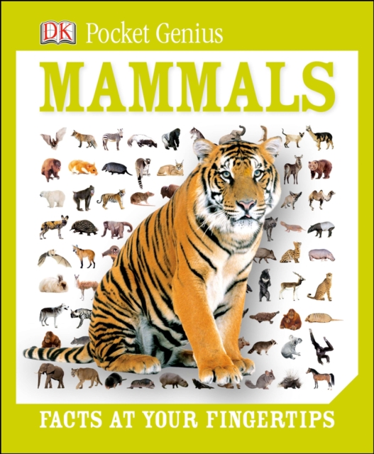 Pocket Genius: Mammals : Facts at Your Fingertips, Hardback Book